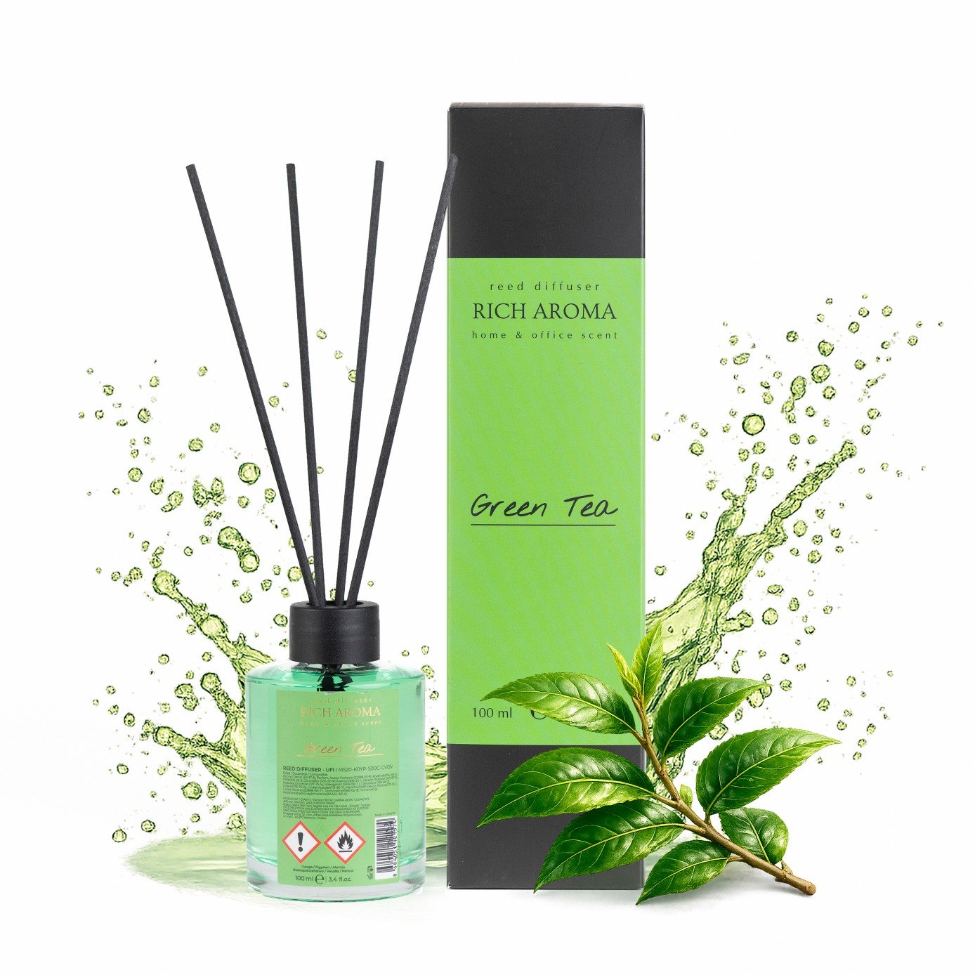 PG-RA-GTEA Rich Aroma Green Tea 100ml