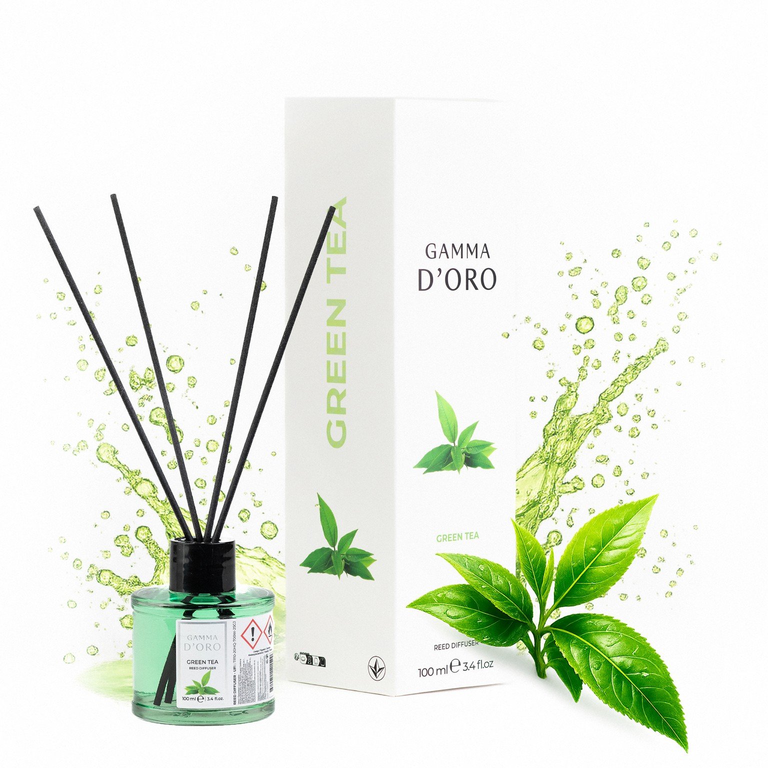 Gamma D'oro Green Tea 100ml