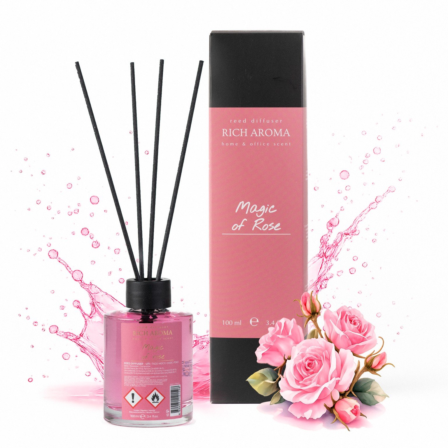 PG-RA-ROSE Rich Aroma Magic Of Rose 100ml